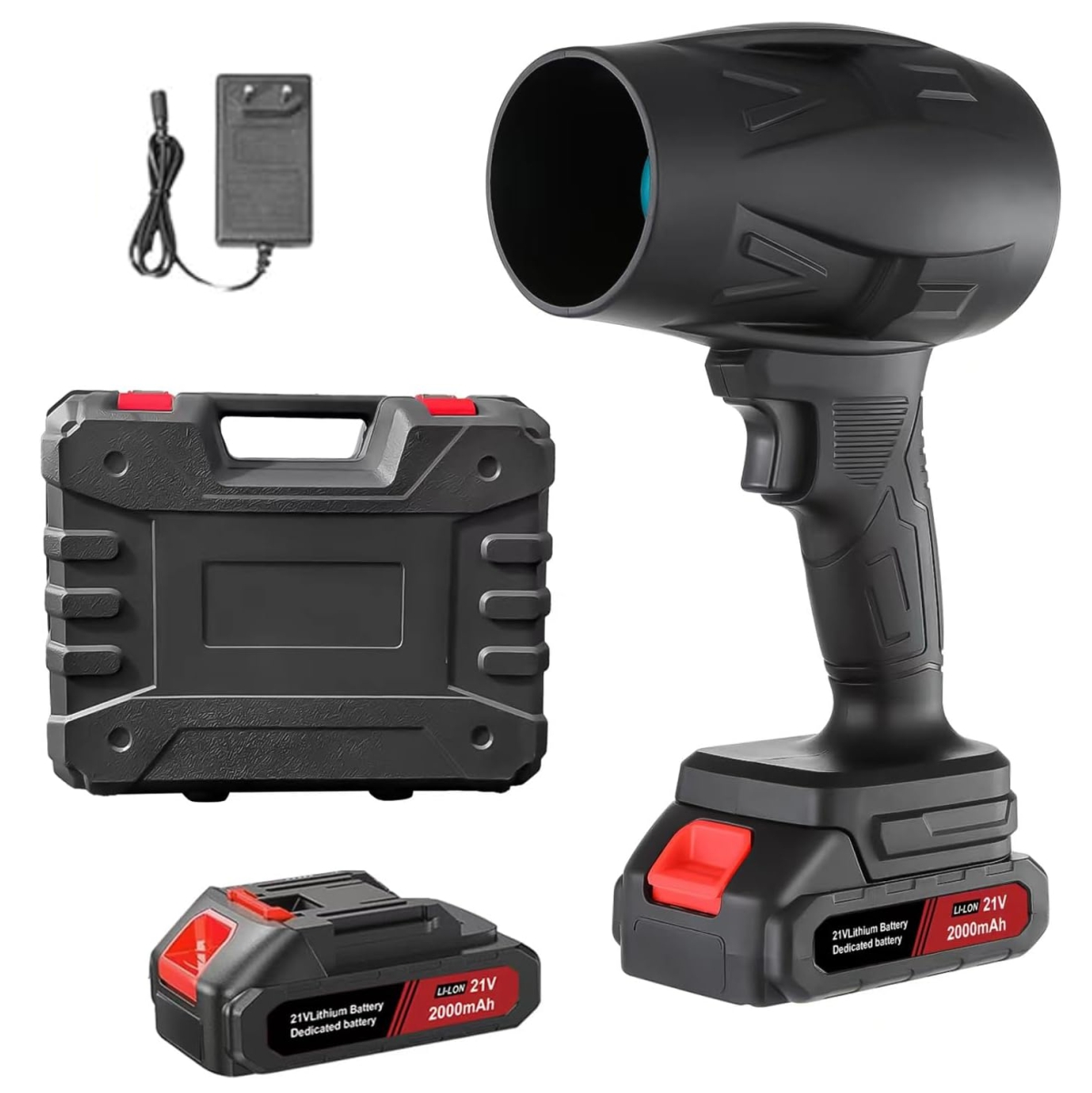 Mini Soplador Doble Bateria Turbina